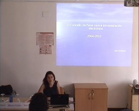 Sara Rodríguez, concello de Fene. - Curso  Superior de Administración Electrónica